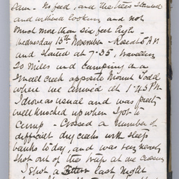 Private diaries of R.C. Patterson