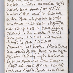 Private diaries of R.C. Patterson