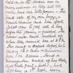 Private diaries of R.C. Patterson