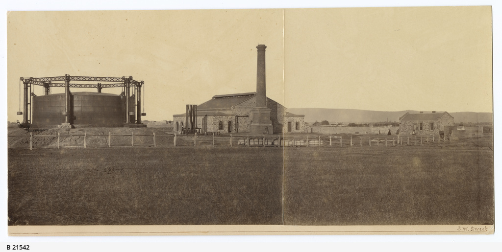 S.A. Gas Company's Works at Port Adelaide • Photograph • State Library